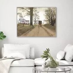 Headin' Home Framed Canvas Art Print