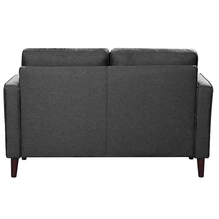 Heather Gray Chelsea Modern Loveseat