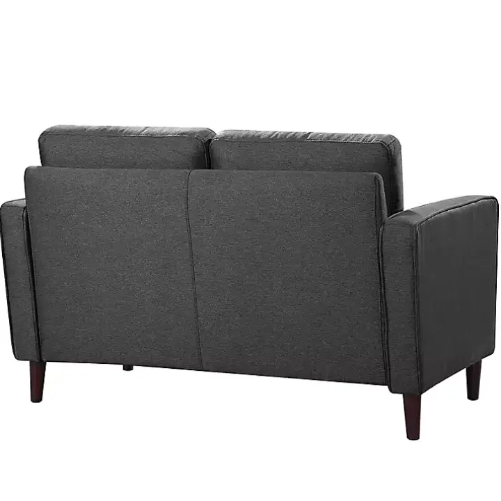 Heather Gray Chelsea Modern Loveseat