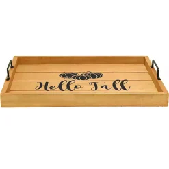 Hello Fall Wood Tray