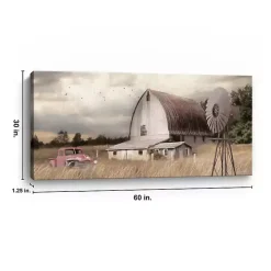Henderson Bay Farm Giclee Canvas Art Print
