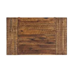 Honey Acacia Rustic Accent Table
