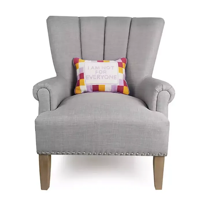 I Am Not For Everyone Needlepoint Throw Pillow