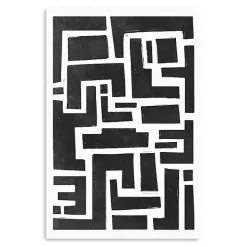 Imperfect Shapes Canvas Art Print