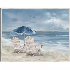 In Waiting Framed Canvas Art Print
