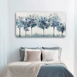 Indigo Forest Light Giclee Canvas Art Print