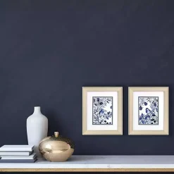 Indigo Song Framed Art Prints, Set of 2