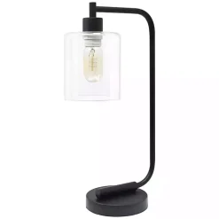 Industrial Black Iron Desk Lamp