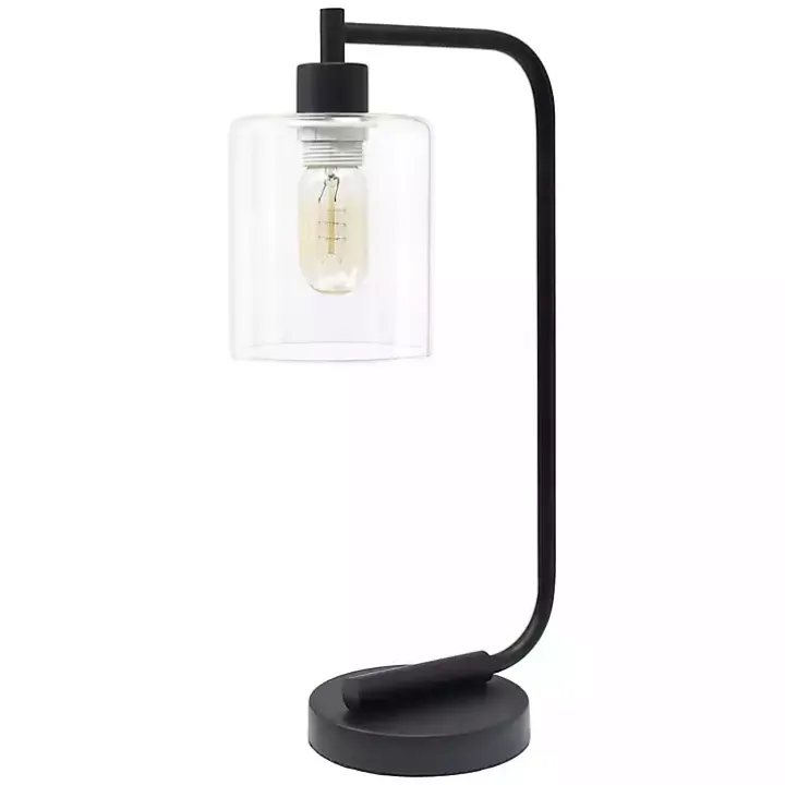 Industrial Black Iron Desk Lamp