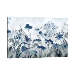 Inky Indigo Canvas Art Print