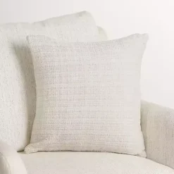 Ivory Chenille Textured Pillow