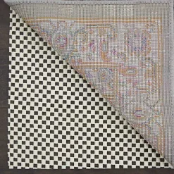 Ivory Gridlock Non-Slip Rug Pad, 3x5