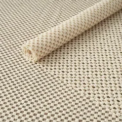 Ivory Gridlock Non-Slip Rug Pad, 8x10