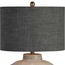 Ivory Hobnail Table Lamp