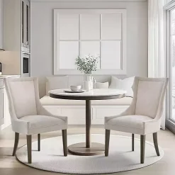 Ivory Madison Park Ultra Dining Chairs, Set of 2
