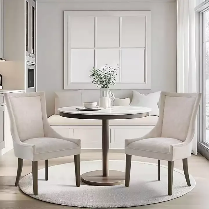 Ivory Madison Park Ultra Dining Chairs, Set of 2