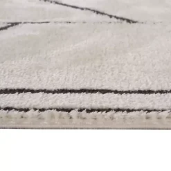 Ivory Moroccan Area Rug, 5x7