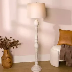 Ivory Savannah Floor Lamp