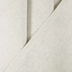 Ivory Top Knotted Burlap Curtain Panel Set, 84 in.