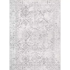 Ivory Vintage Odell Square Area Rug, 8 ft.