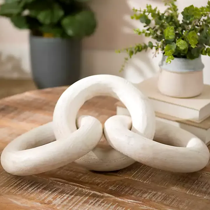 Ivory Wood Oversized Chain
