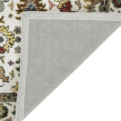 Jackson Ivory Hand-Tufted Area Rug, 5x7