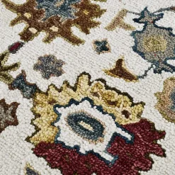 Jackson Ivory Hand-Tufted Area Rug, 5x7