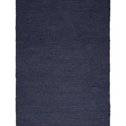 Jaxon Navy Natural Jute Area Rug, 8x10
