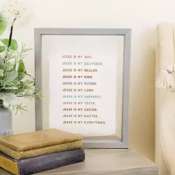 Jesus is My Everything Wall Plaque