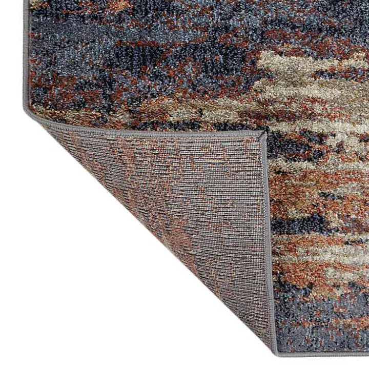 Jordan Delia Rust Area Rug, 6x9