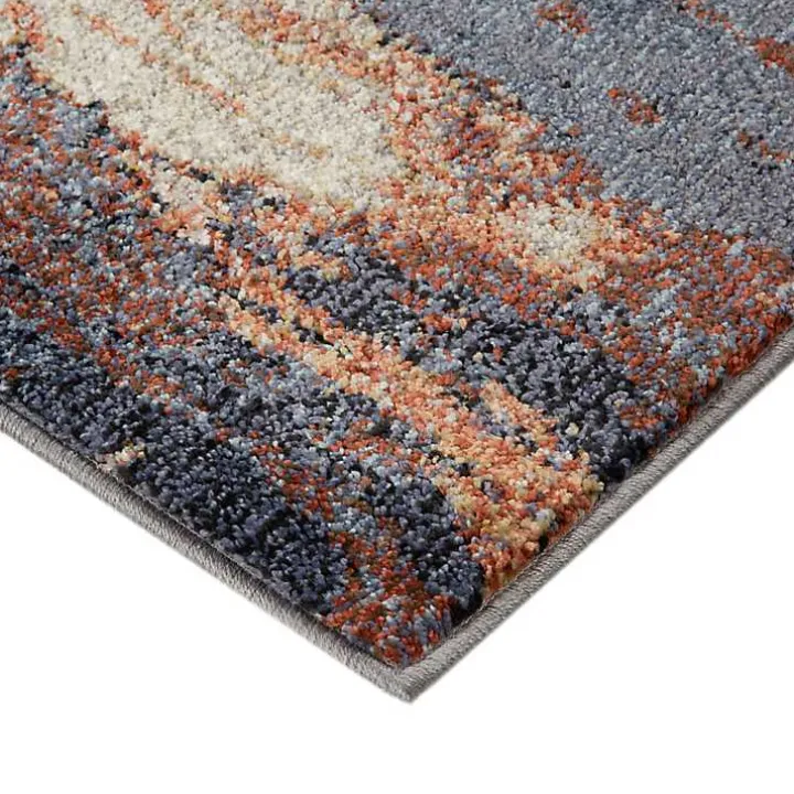 Jordan Delia Rust Area Rug, 6x9