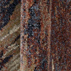 Jordan Delia Rust Area Rug, 6x9
