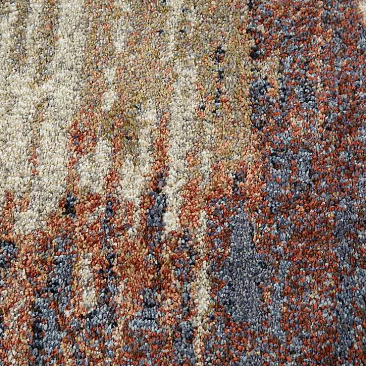 Jordan Delia Rust Area Rug, 7x10