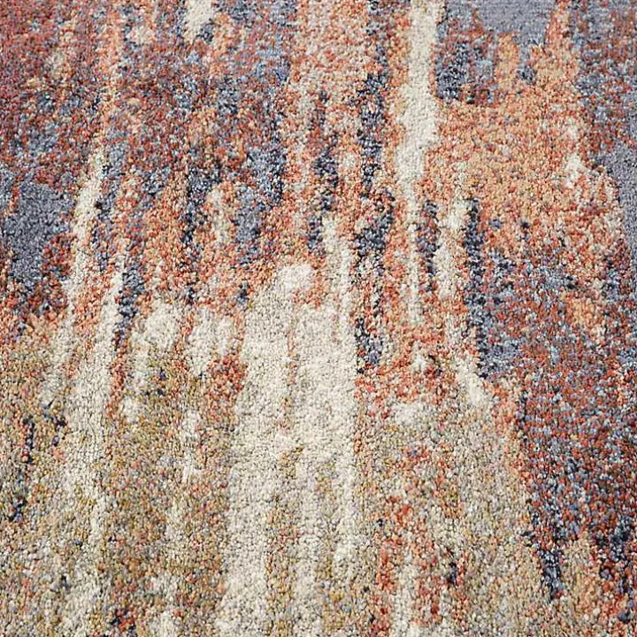 Jordan Delia Rust Area Rug, 7x10