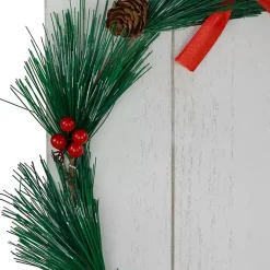 Joy to the World Wreath Christmas Porch Board
