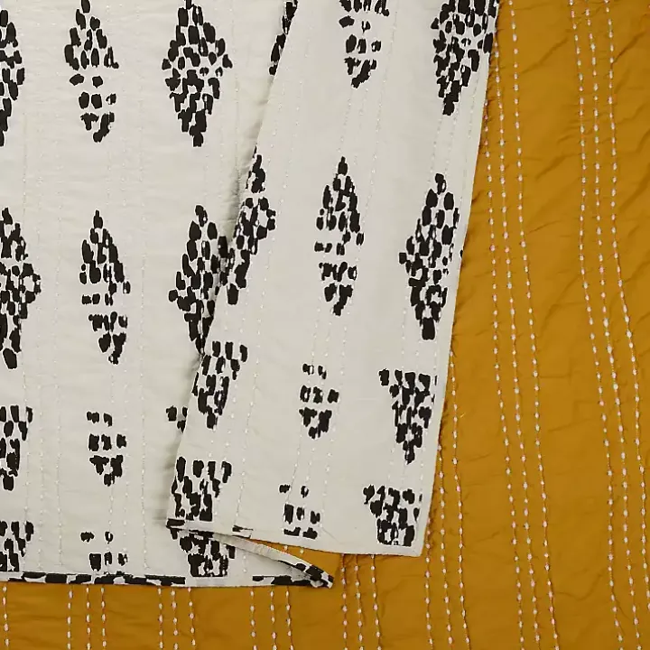 Justina Blakeney Beaded 3-pc. King Quilt Set