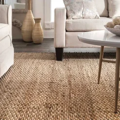 Jute Hand Woven Halsey Area Rug, 4x6