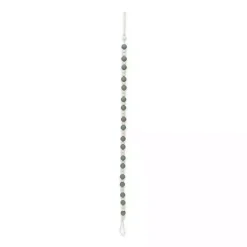 Kara Blue Beaded Wood Decorative Garland