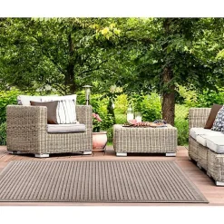 Kaya Natural Gradient Indoor/Outdoor Area Rug, 6x9