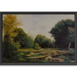 La Clairiere Framed Canvas Art Print, 18x26