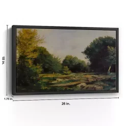 La Clairiere Framed Canvas Art Print, 18x26