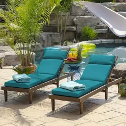 Lake Blue Leala Outdoor Chaise Cushion