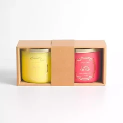 Lava Citrus & Lemon Pound Cake 2-pc. Candle Set