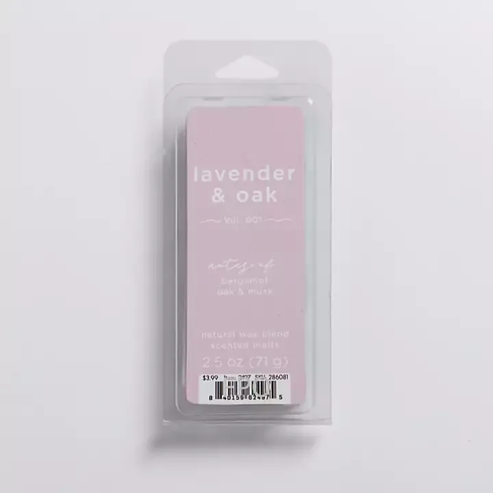 Lavender & Oak Wax Melts