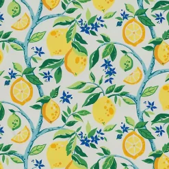 Lemon Tree Tufted Outdoor Seat Cushions, Set of 2