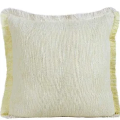 Lemonade Handwoven Appen Throw Pillow