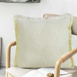 Lemonade Handwoven Appen Throw Pillow