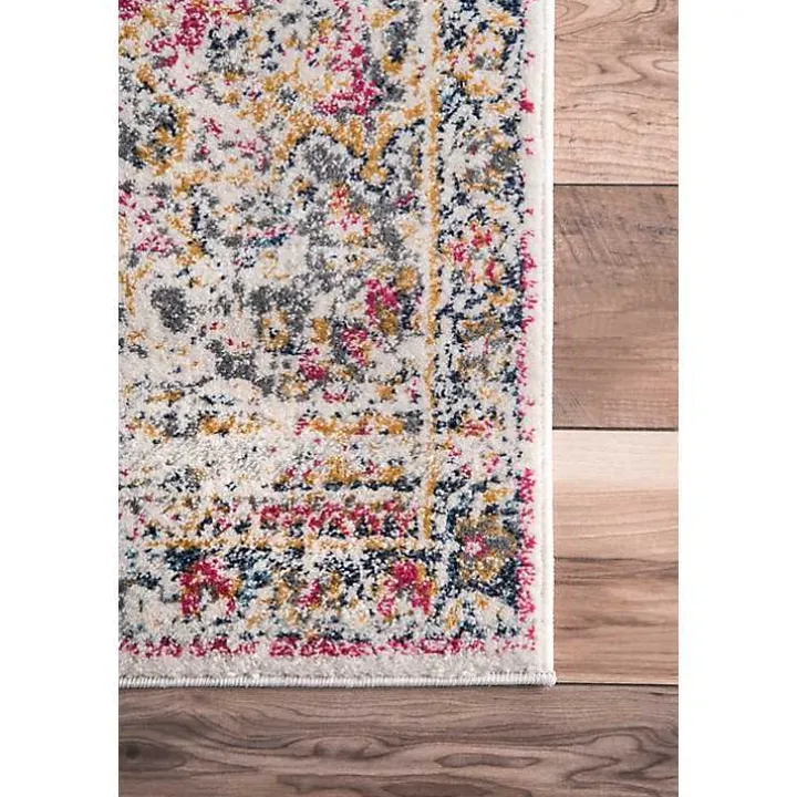 Leola Vintage Medallion Area Rug, 5x8