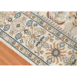 Light Beige Bohemian Area Rug, 7x9