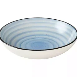 Light Blue Gia Stoneware 24-pc. Dinnerware Set